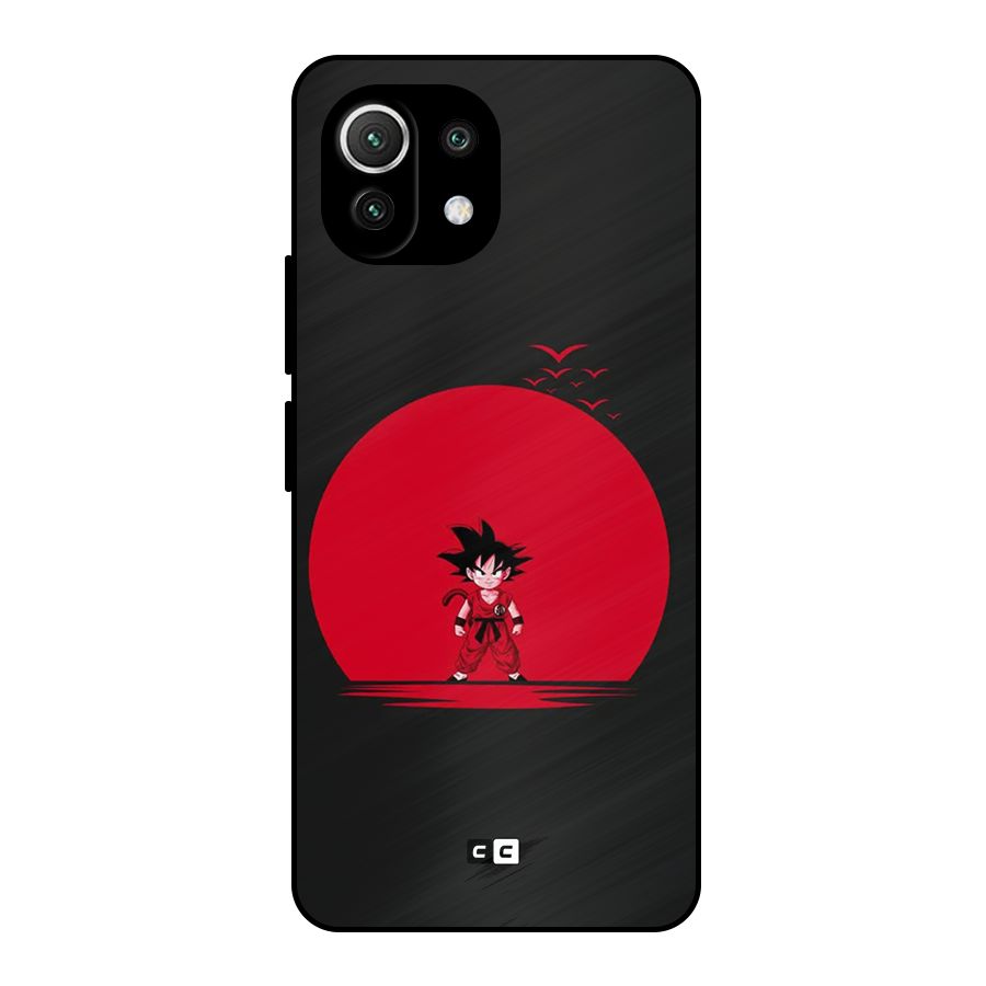 Goku Kid Art Metal Back Case for Mi 11 Lite NE 5G