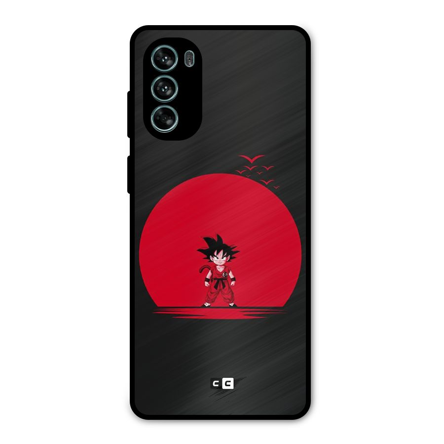 Goku Kid Art Metal Back Case for Moto G62