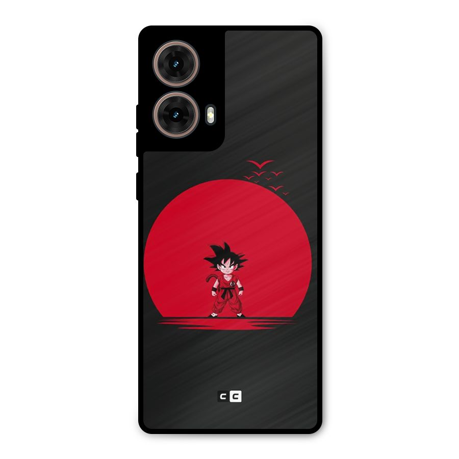 Goku Kid Art Metal Back Case for Moto G85
