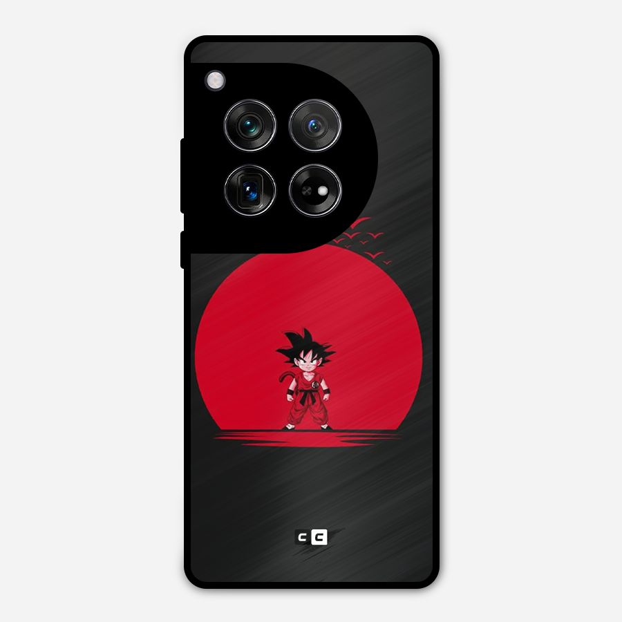 Goku Kid Art Metal Back Case for OnePlus 12