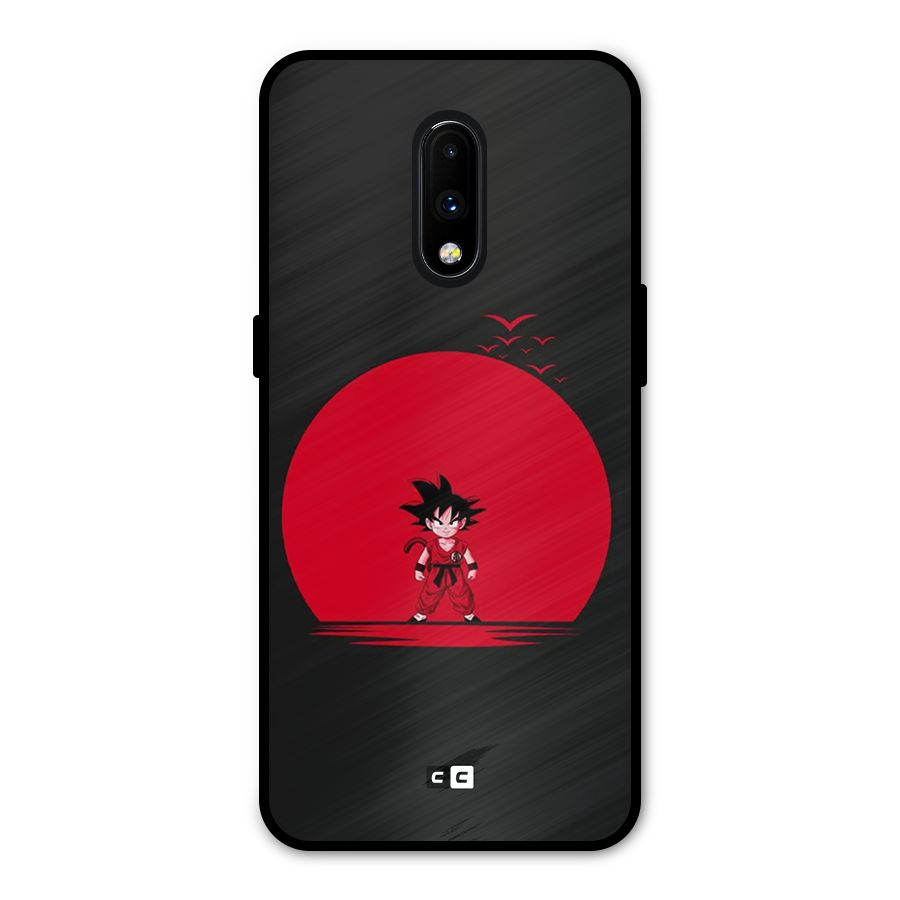 Goku Kid Art Metal Back Case for OnePlus 7