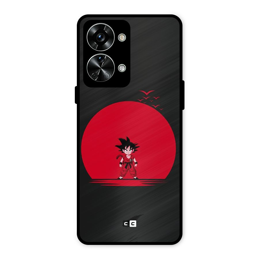 Goku Kid Art Metal Back Case for OnePlus Nord 2T