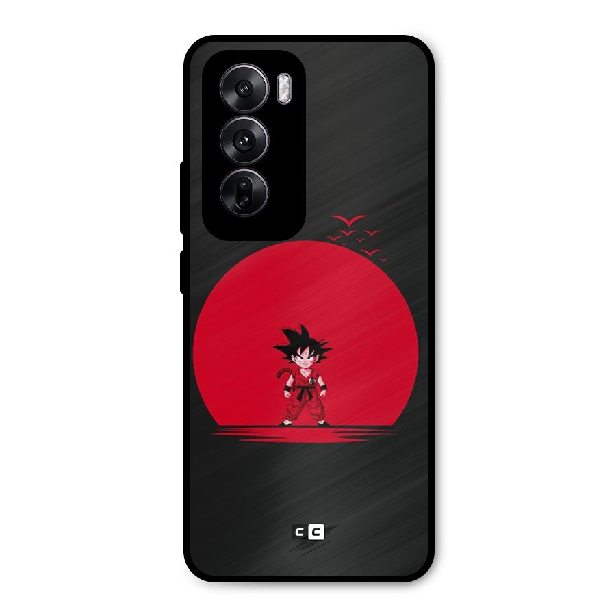 Goku Kid Art Metal Back Case for Oppo Reno12