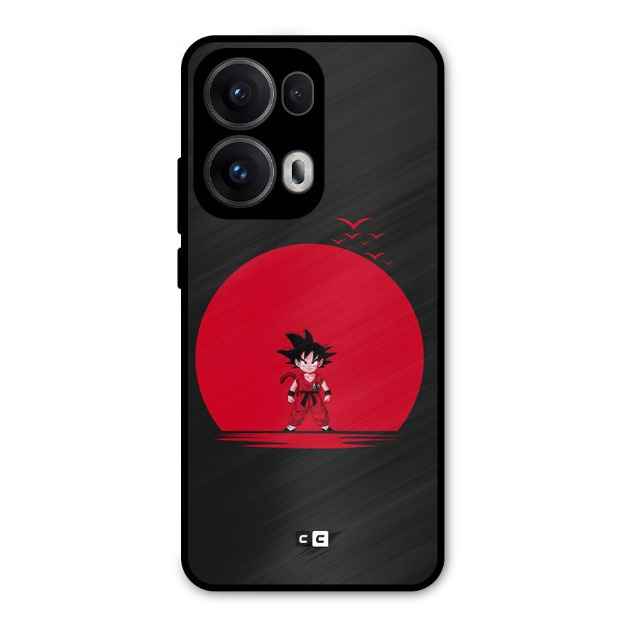 Goku Kid Art Metal Back Case for Oppo Reno13 Pro