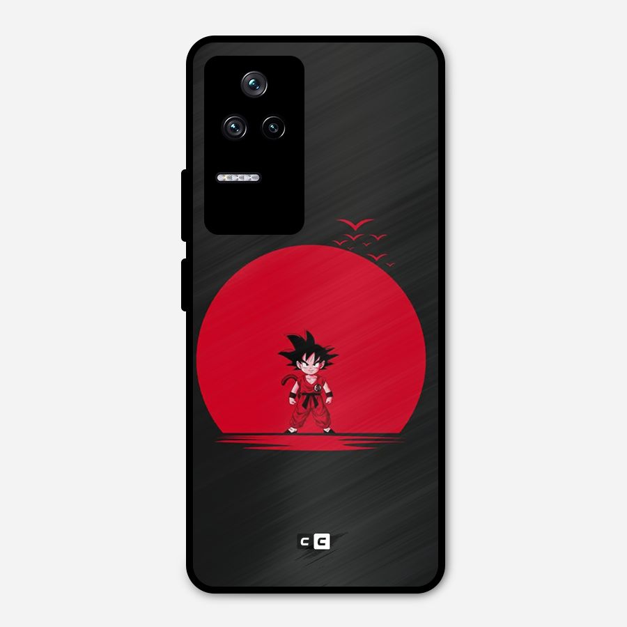 Goku Kid Art Metal Back Case for Poco F4 5G