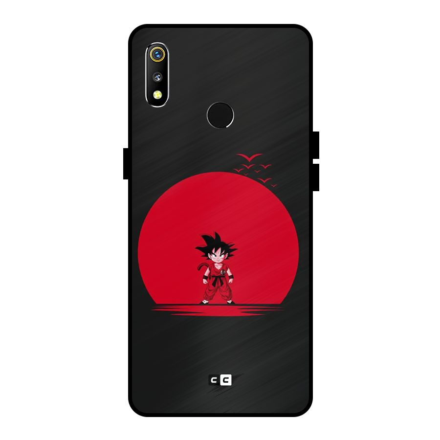 Goku Kid Art Metal Back Case for Realme 3i