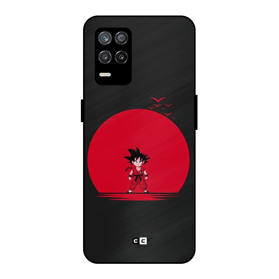 Goku Kid Art Metal Back Case for Realme 9 5G