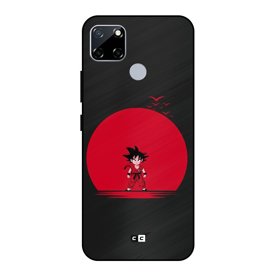 Goku Kid Art Metal Back Case for Realme Narzo 20