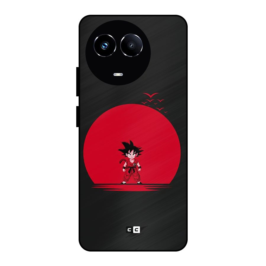 Goku Kid Art Metal Back Case for Realme Narzo 60X