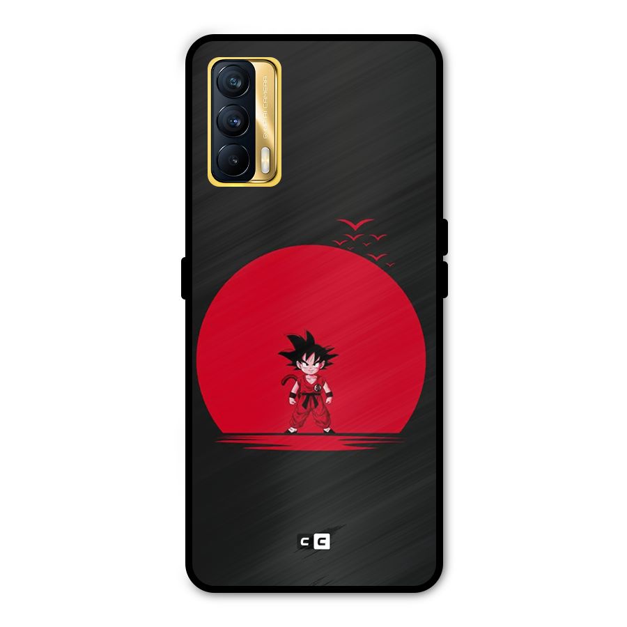 Goku Kid Art Metal Back Case for Realme X7