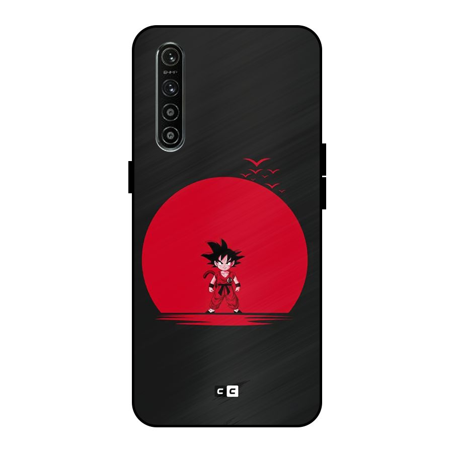 Goku Kid Art Metal Back Case for Realme XT