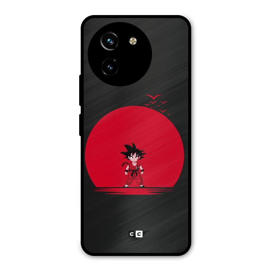 Goku Kid Art Metal Back Case for Vivo T3x