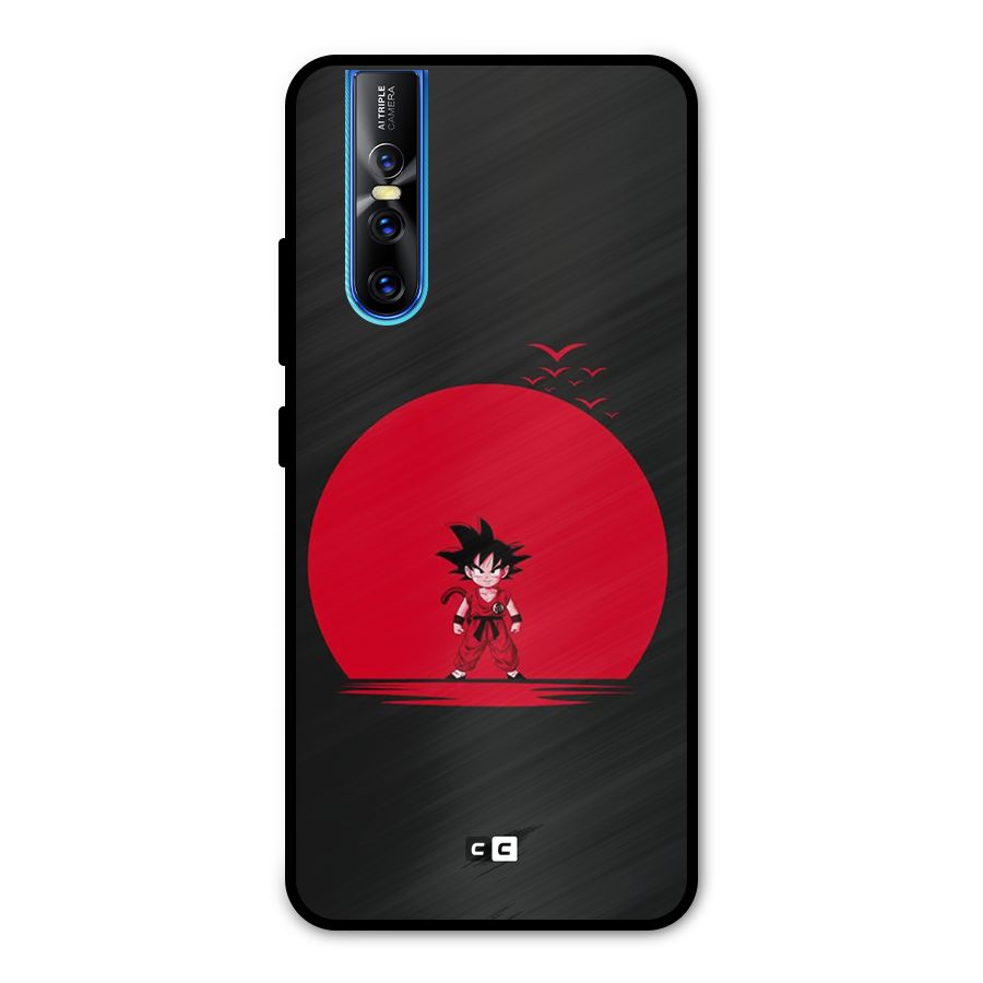 Goku Kid Art Metal Back Case for Vivo V15 Pro