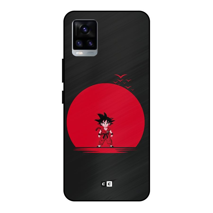 Goku Kid Art Metal Back Case for Vivo V20 2021