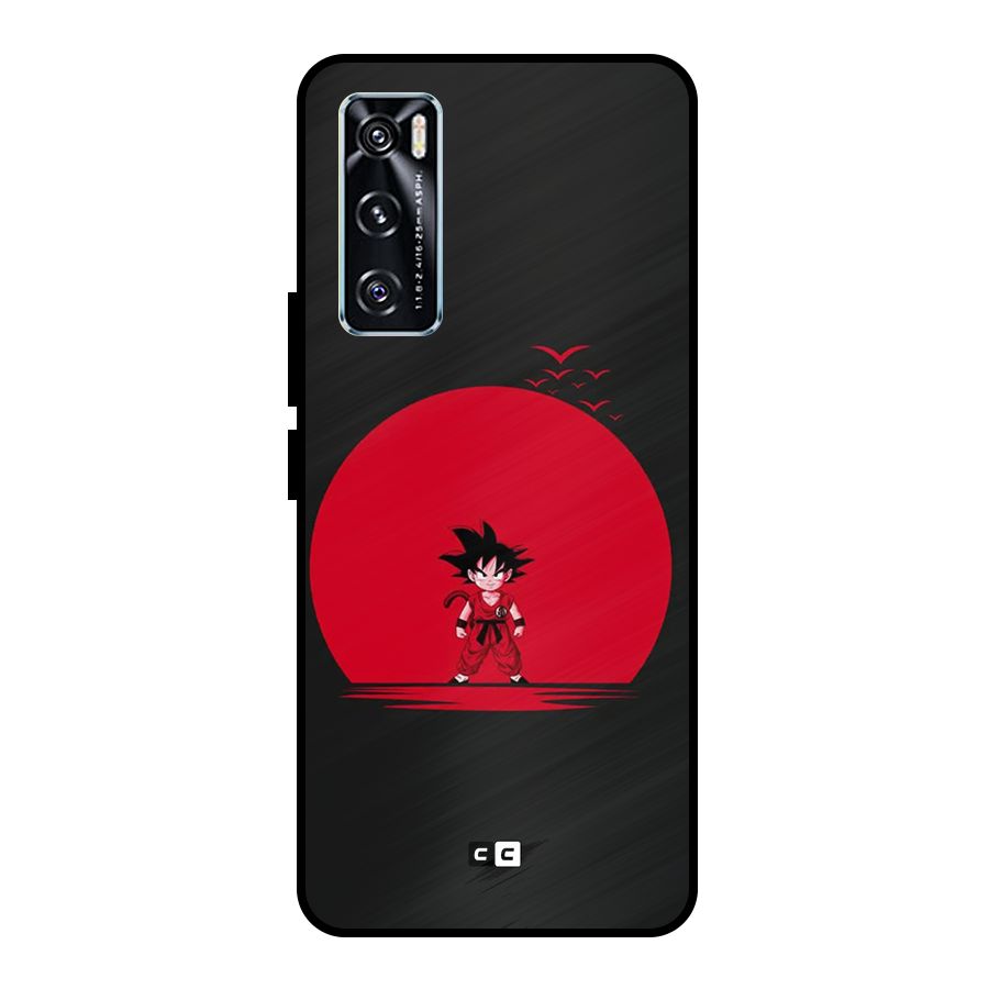 Goku Kid Art Metal Back Case for Vivo V20 SE