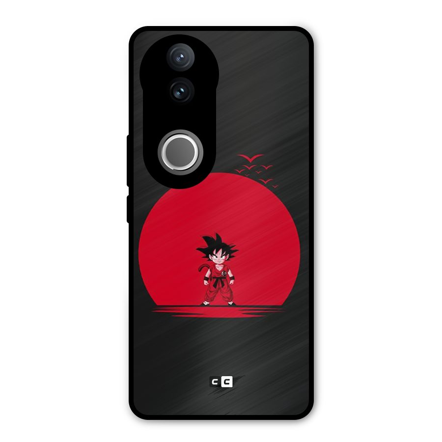 Goku Kid Art Metal Back Case for Vivo V50e