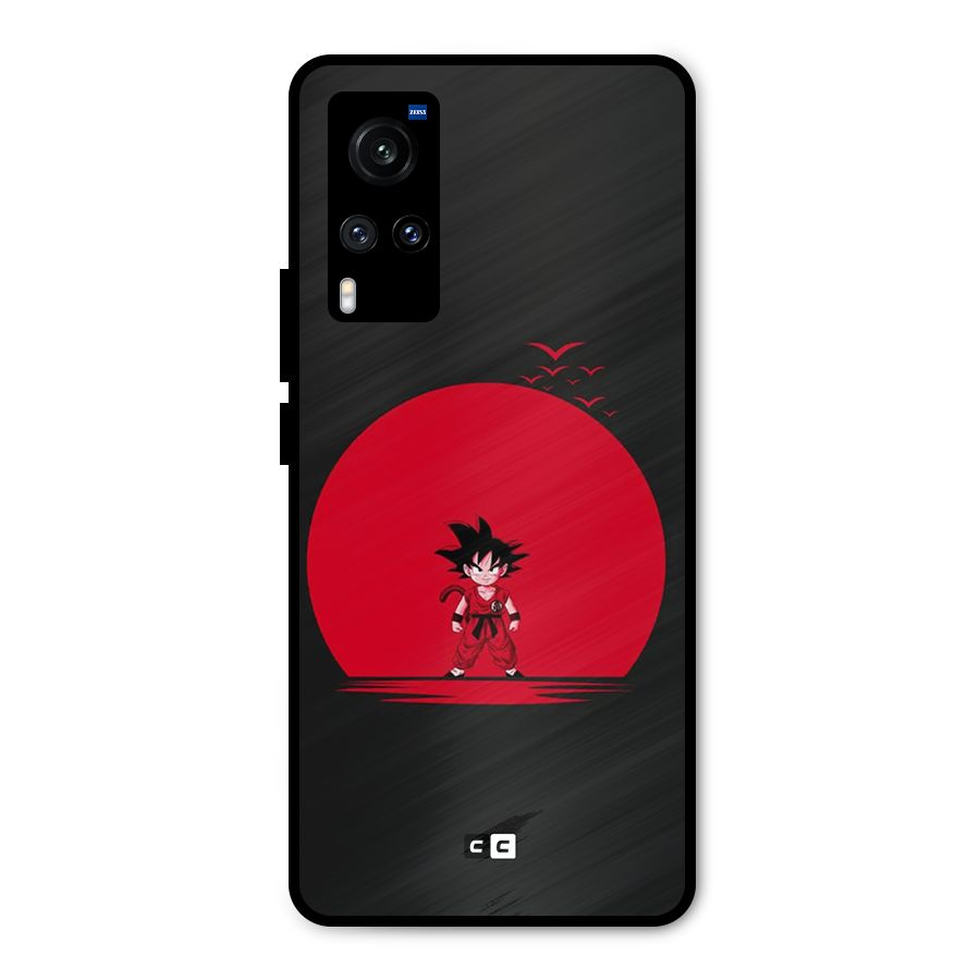 Goku Kid Art Metal Back Case for Vivo X60