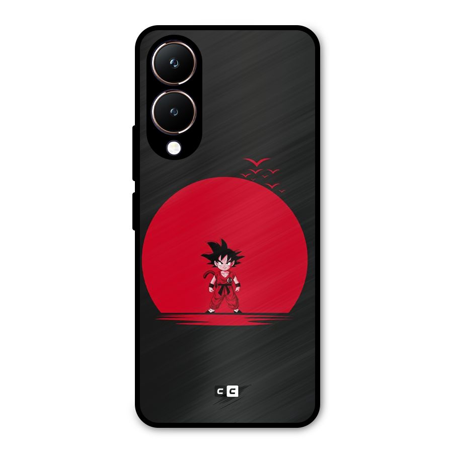 Goku Kid Art Metal Back Case for Vivo Y28