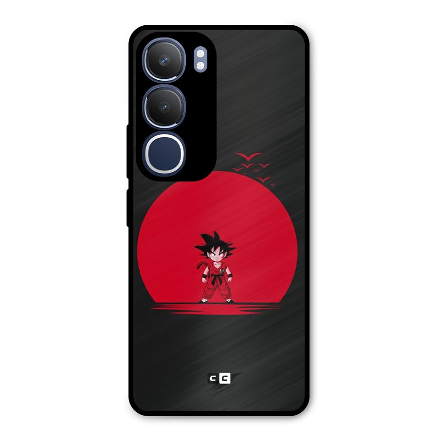 Goku Kid Art Metal Back Case for Vivo Y29