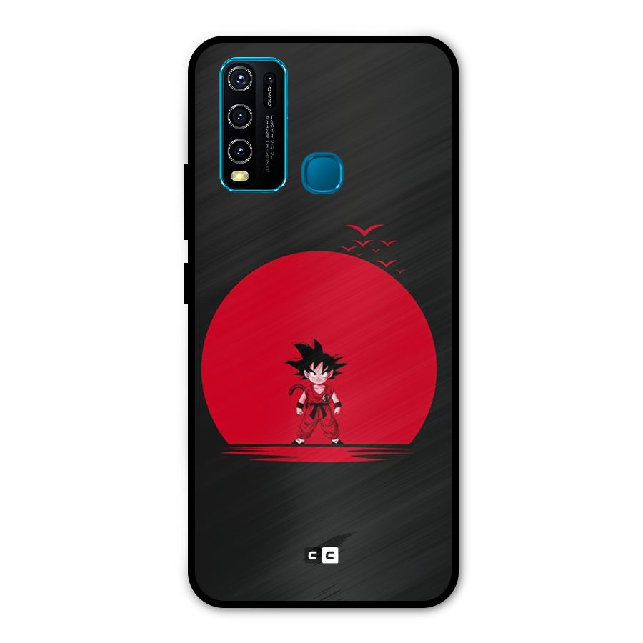 Goku Kid Art Metal Back Case for Vivo Y30