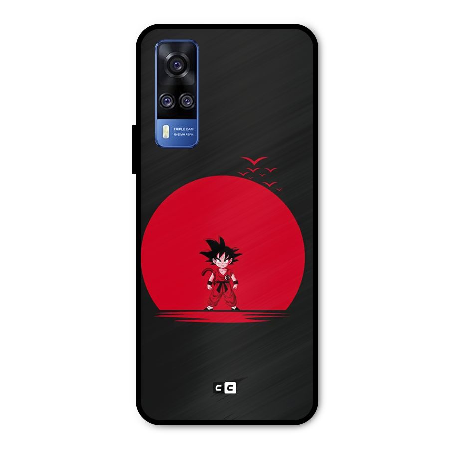 Goku Kid Art Metal Back Case for Vivo Y31