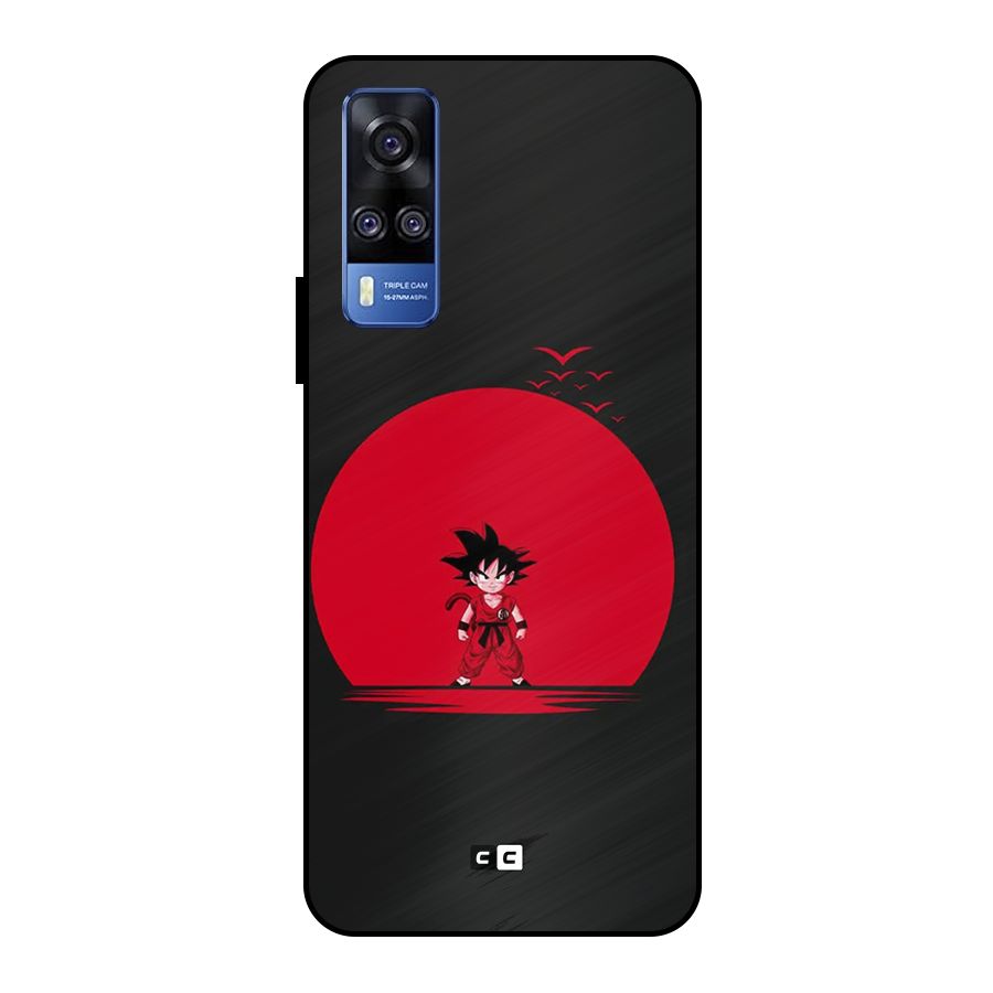 Goku Kid Art Metal Back Case for Vivo Y51