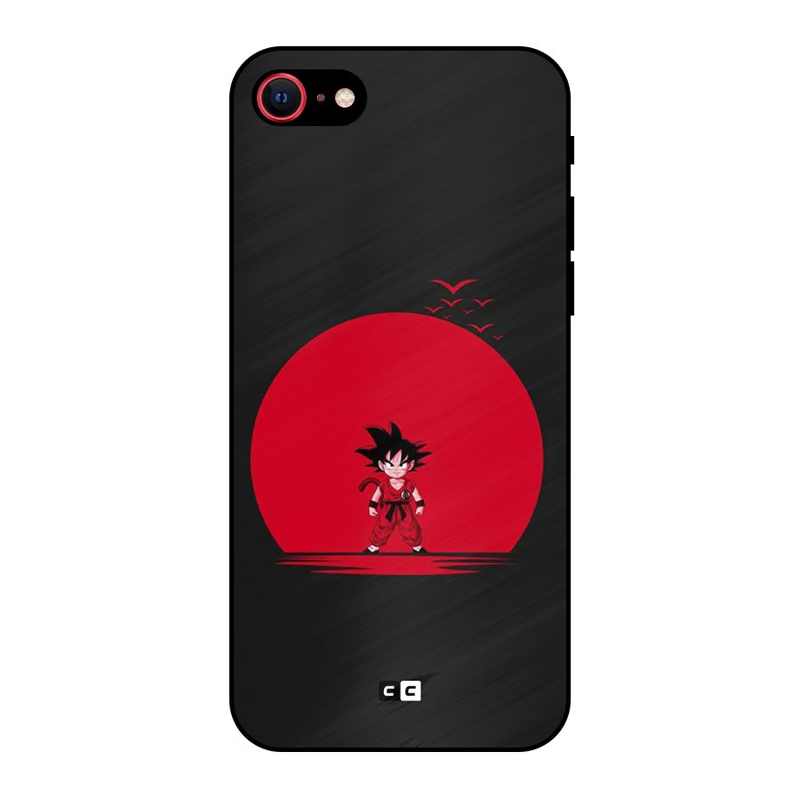 Goku Kid Art Metal Back Case for iPhone 7