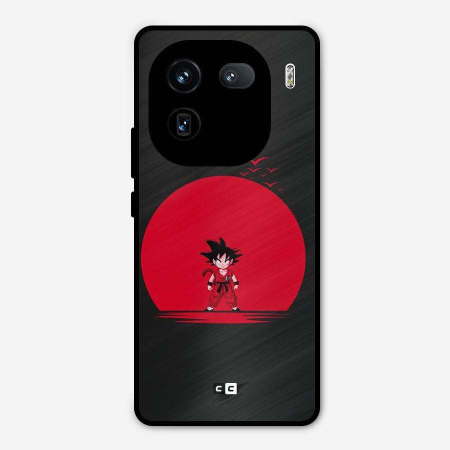 Goku Kid Art Metal Back Case for iQOO 12