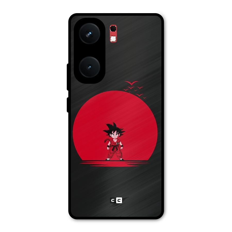 Goku Kid Art Metal Back Case for iQOO Neo 9 Pro