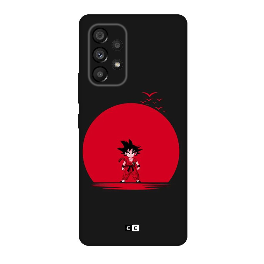 Goku Kid Art Original Polycarbonate Back Case for Galaxy A53 5G