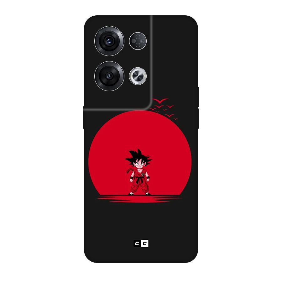 Goku Kid Art Original Polycarbonate Back Case for Oppo Reno8 Pro 5G