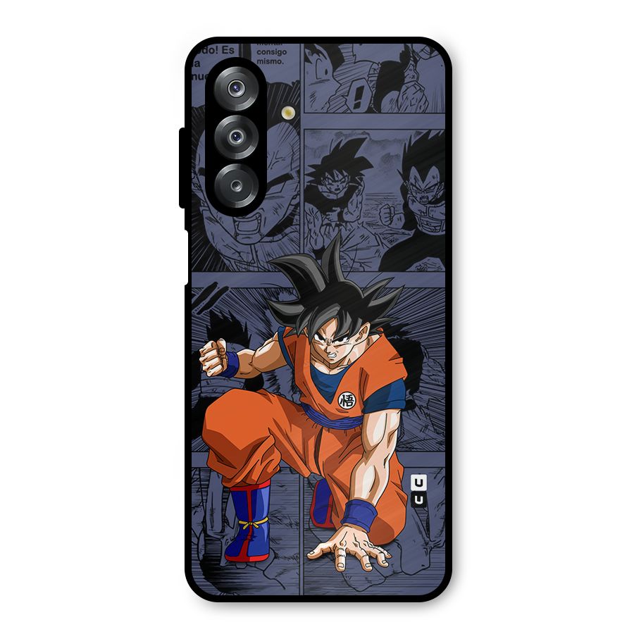 Goku Manga Art Metal Back Case for Galaxy A26