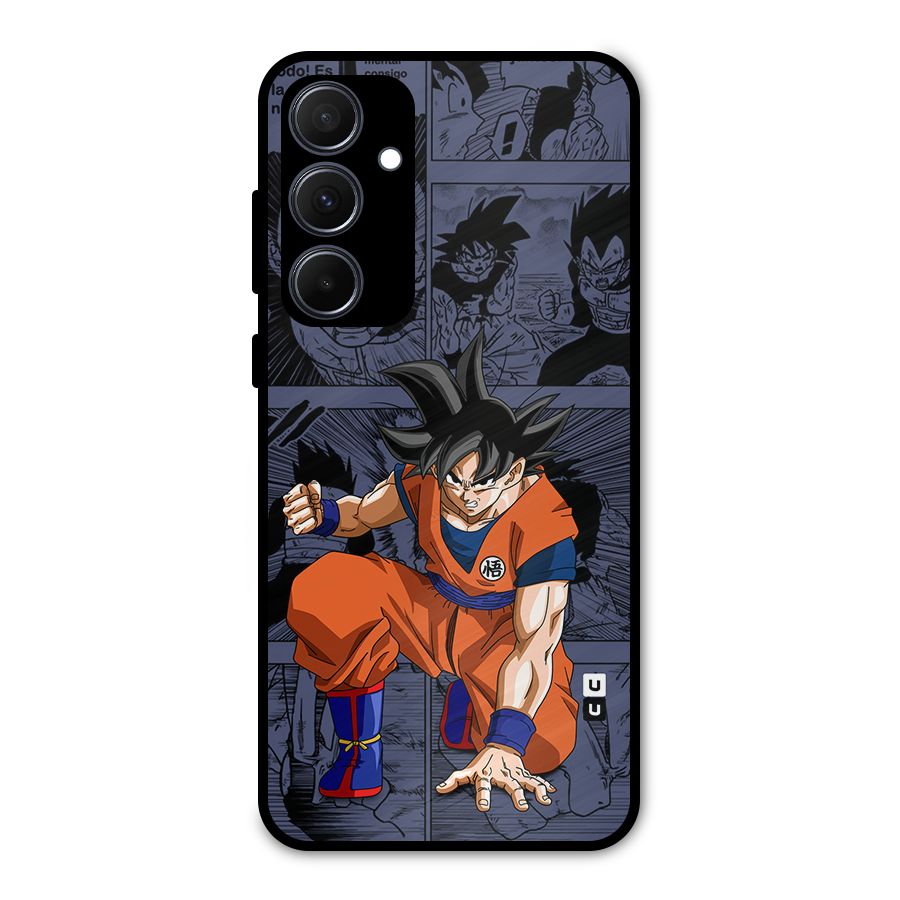 Goku Manga Art Metal Back Case for Galaxy A35
