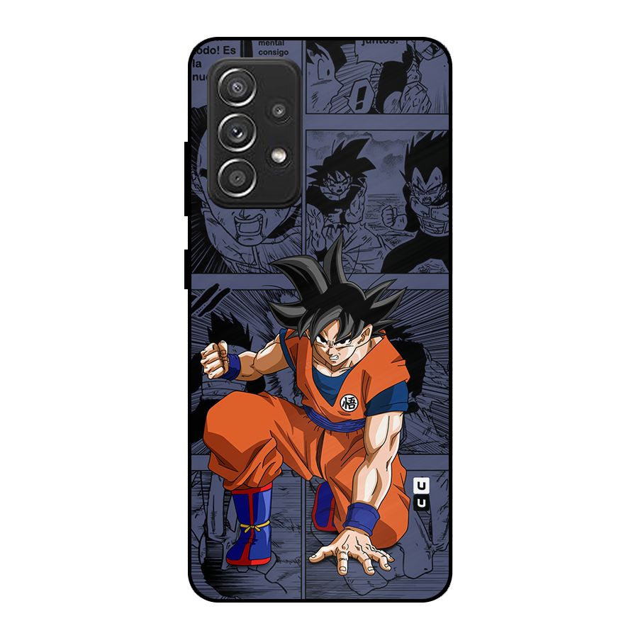 Goku Manga Art Metal Back Case for Galaxy A52s 5G