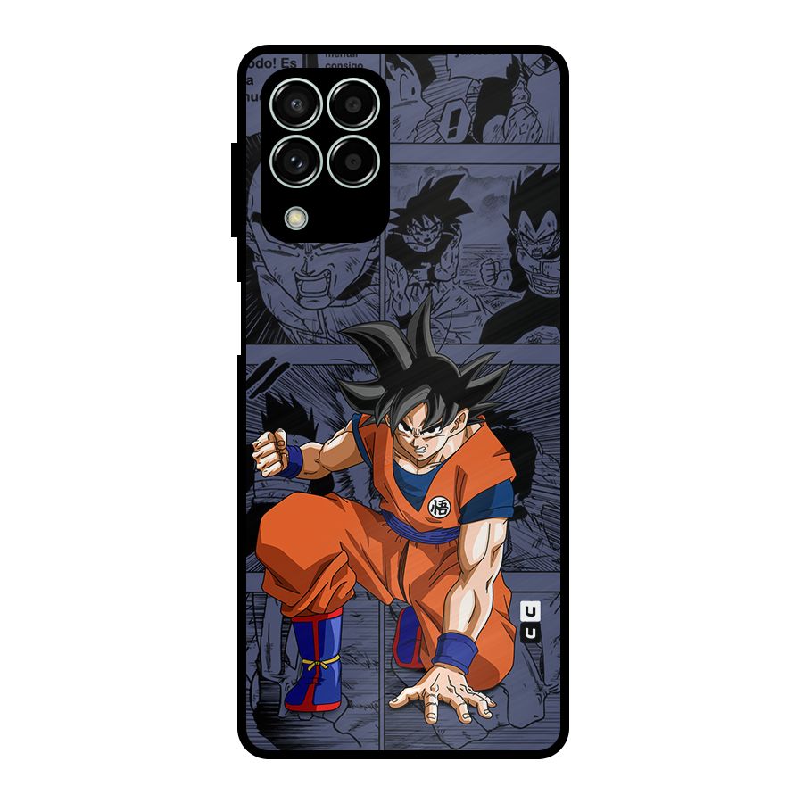 Goku Manga Art Metal Back Case for Galaxy M33