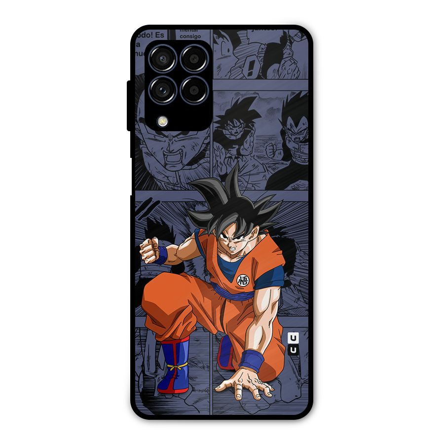 Goku Manga Art Metal Back Case for Galaxy M53 5G