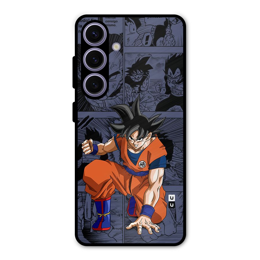 Goku Manga Art Metal Back Case for Galaxy S24