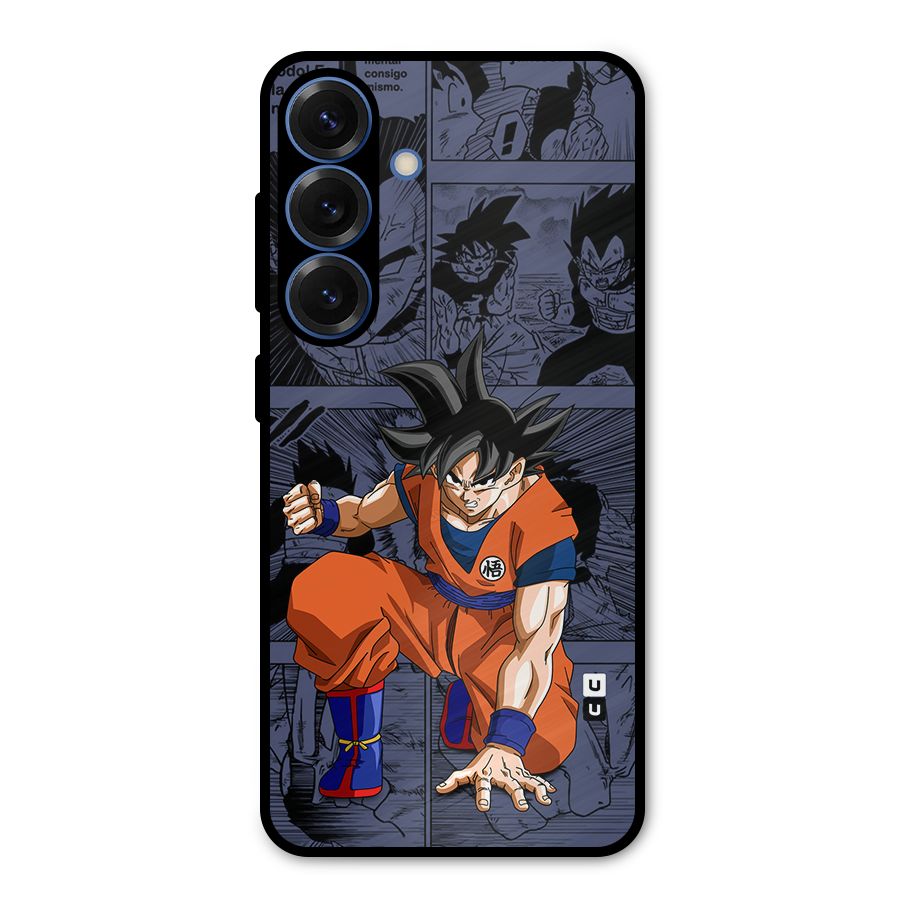 Goku Manga Art Metal Back Case for Galaxy S25