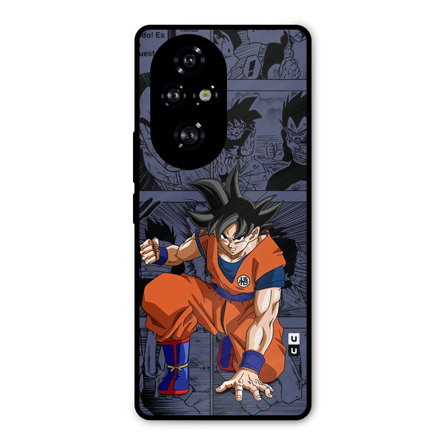 Goku Manga Art Metal Back Case for Honor 200 Pro