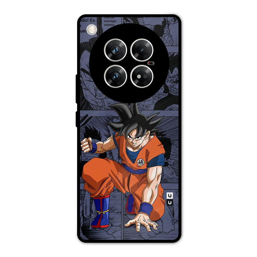 Goku Manga Art Metal Back Case for Infinix Zero 40 5G