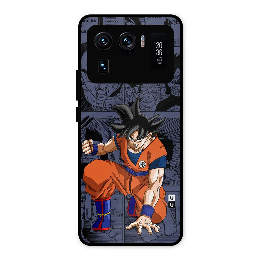 Goku Manga Art Metal Back Case for Mi 11 Ultra