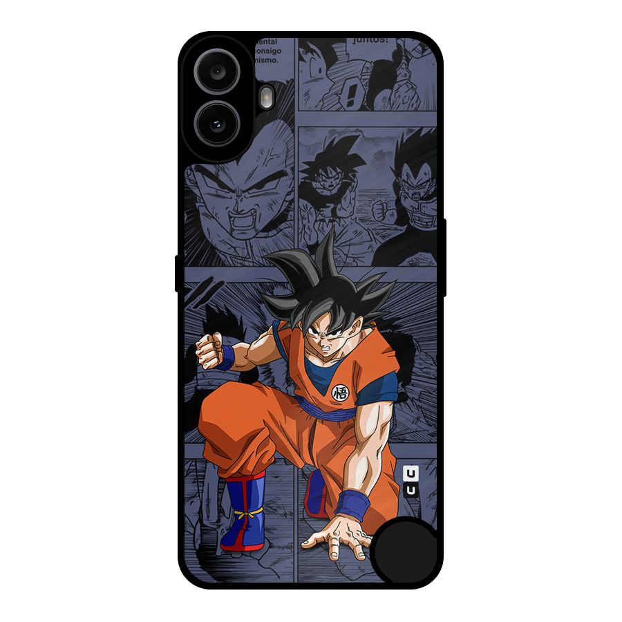 Goku Manga Art Metal Back Case for Nothing CMF Phone 1