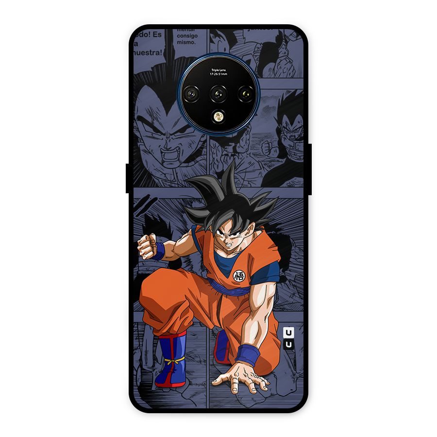 Goku Manga Art Metal Back Case for OnePlus 7T