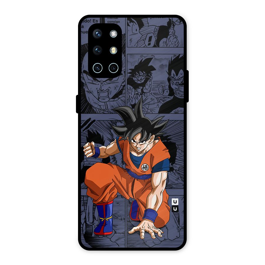 Goku Manga Art Metal Back Case for OnePlus 9R
