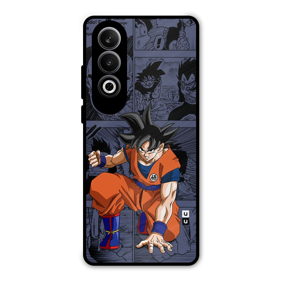 Goku Manga Art Metal Back Case for OnePlus Nord CE4