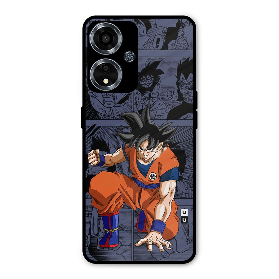 Goku Manga Art Metal Back Case for Oppo A59