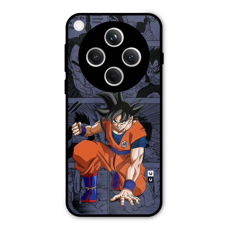 Goku Manga Art Metal Back Case for Oppo Find X8