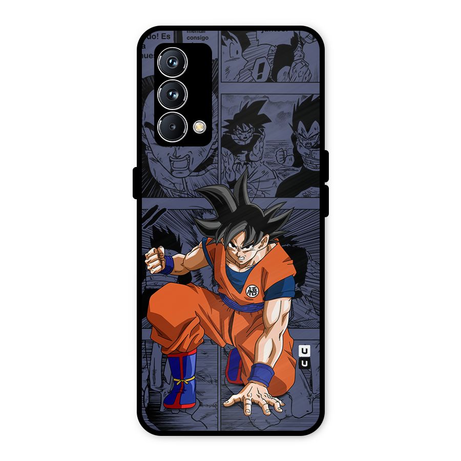 Goku Manga Art Metal Back Case for Realme GT Master Edition