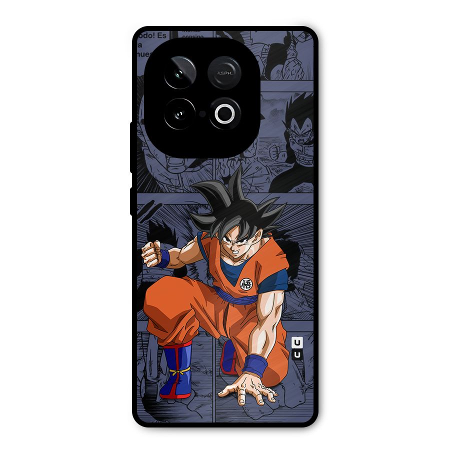 Goku Manga Art Metal Back Case for iQOO Neo 10