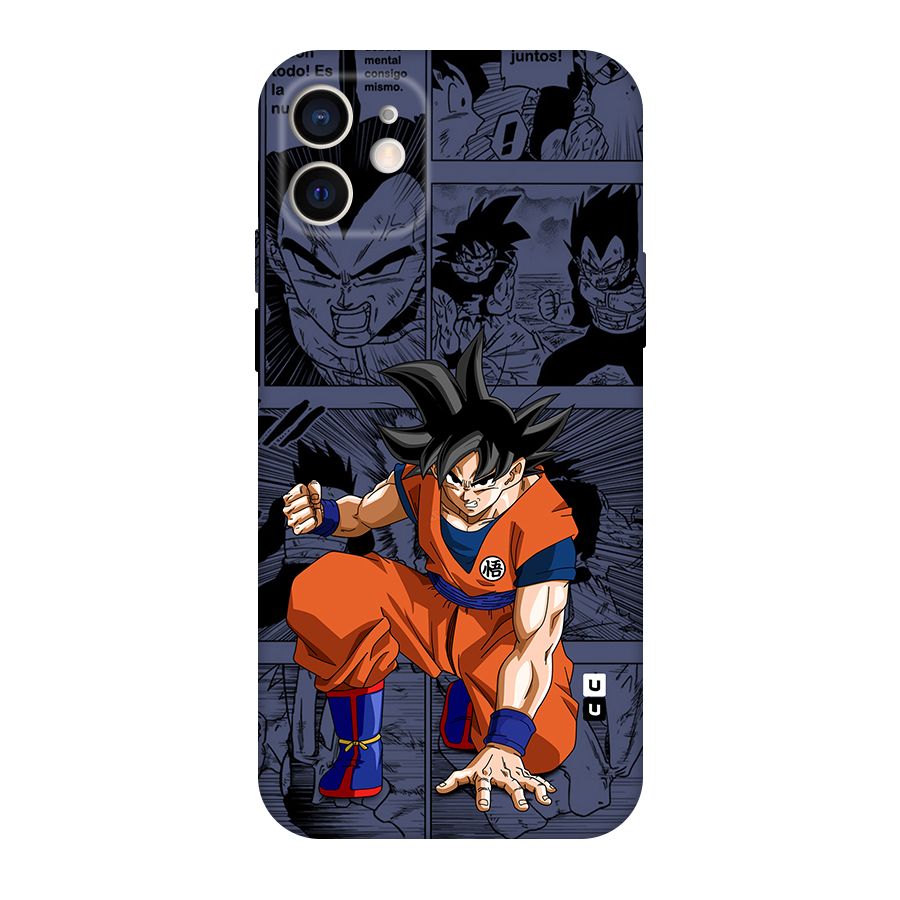 Goku Manga Art Original Polycarbonate Back Case for iPhone 12